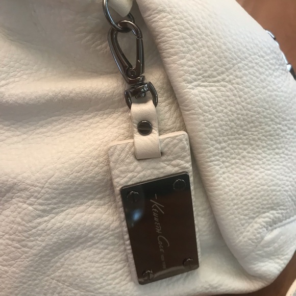 Kenneth Cole Leather Satchel - Picture 2 of 8